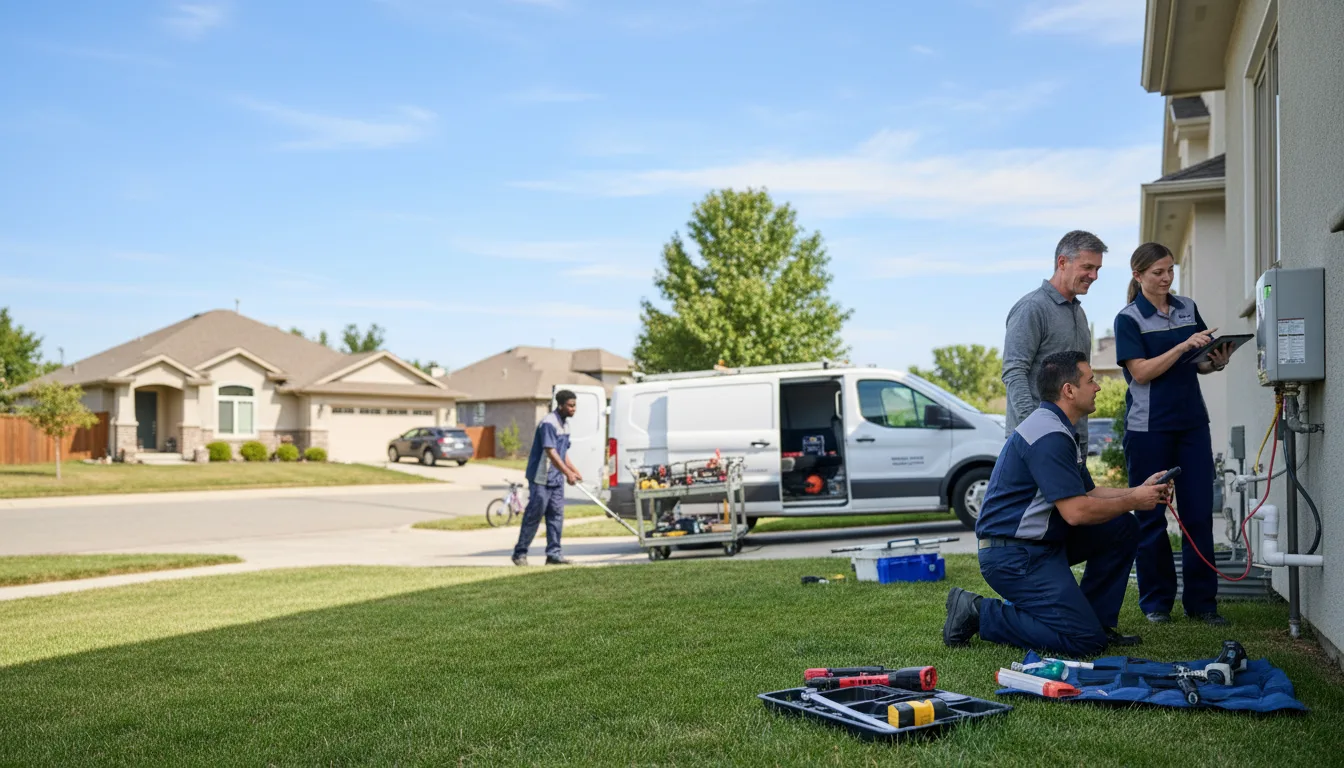 Tankless water heater service in La Crosse, VA